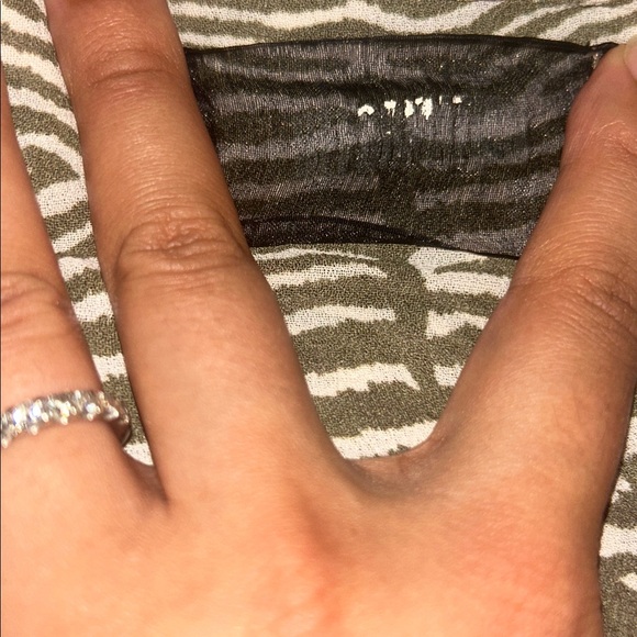 REFORMATION Whitby Zebra Print Long Sleeve Wrap Mini Dress - Picture 11 of 11